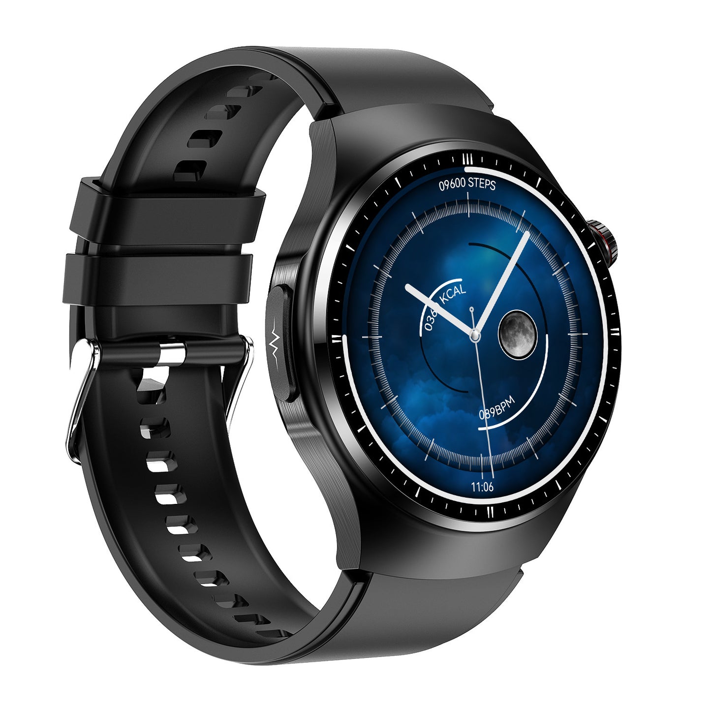 Smartwatch TK25 – Bluetooth Call, Cek Gula Darah, Suhu Tubuh & Oksigen | Desain Stylish & Waterproof