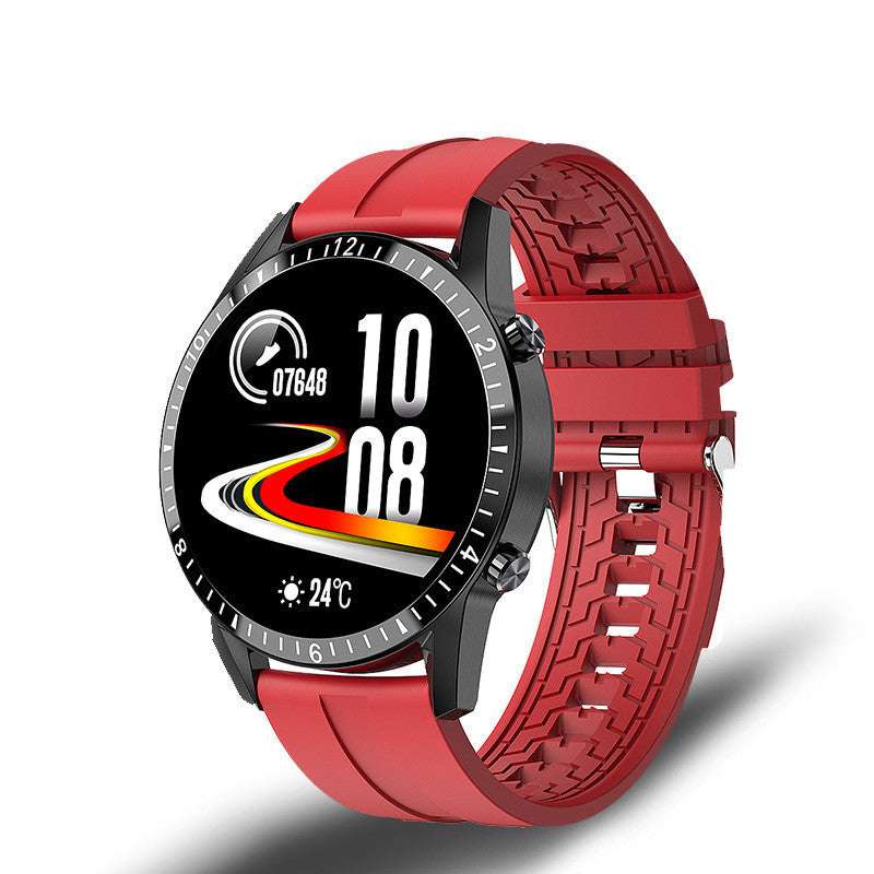 Jam Tangan Pintar Multifungsi - Panggilan Bluetooth, Pedometer, Deteksi Tekanan Darah & Detak Jantung, Tahan Ai