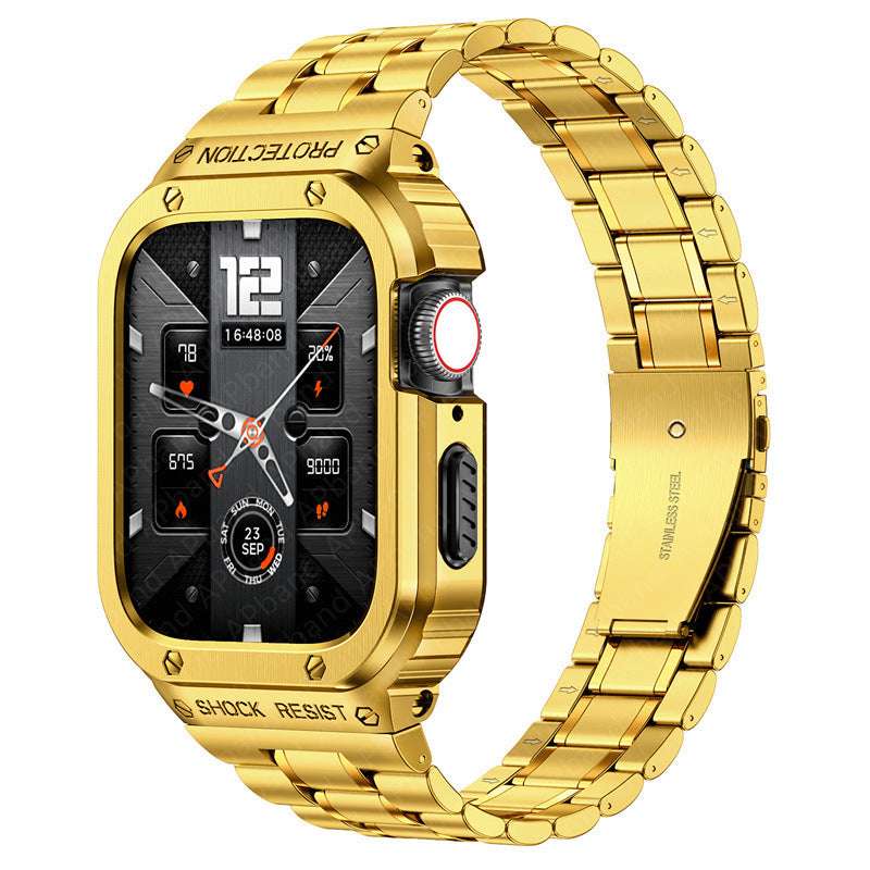 Tali Jam Tangan Premium – Strap Logam dan Silikon untuk Smartwatch Ukuran 44mm & 45mm