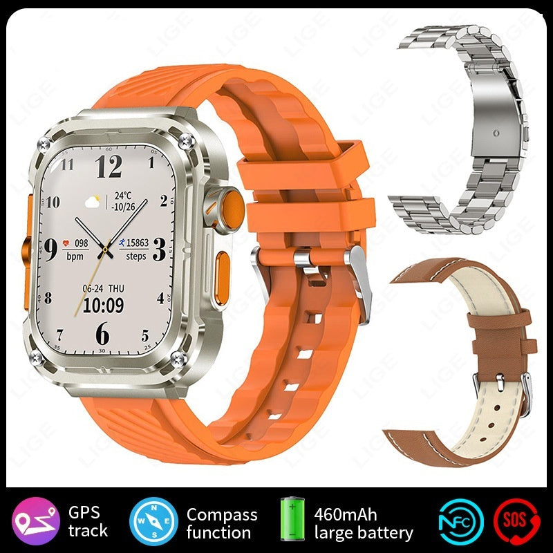 Smartwatch Layar Besar Multifungsi Pemantau Kesehatan Outdoor Terbaik 2025