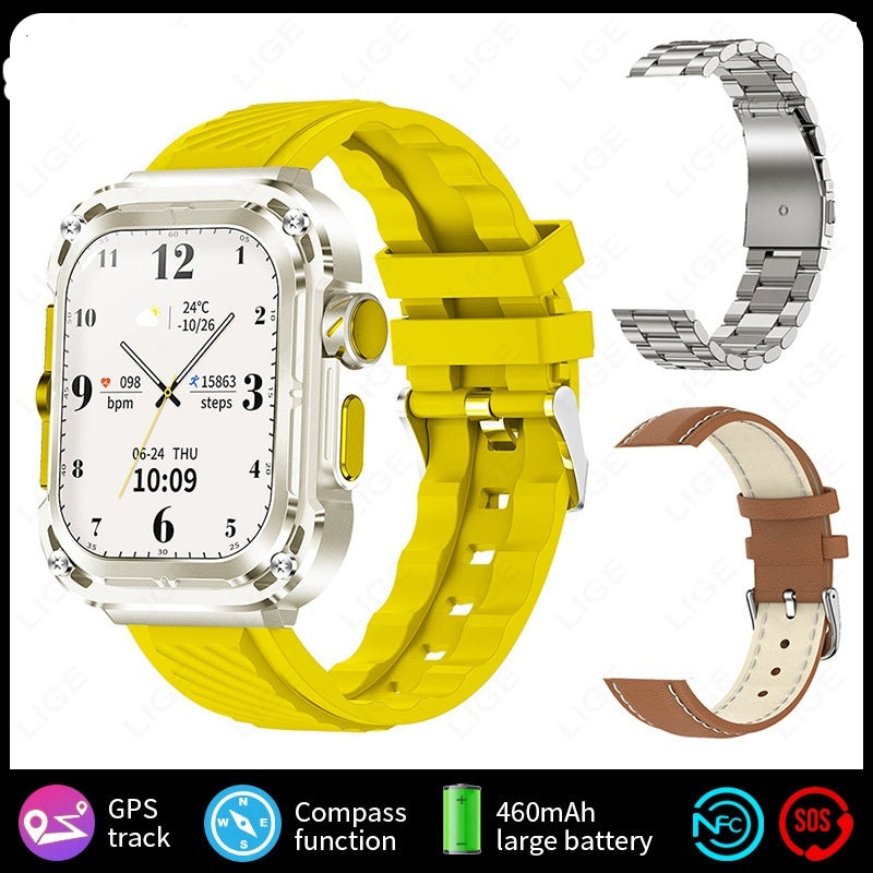 Smartwatch Layar Besar Multifungsi Pemantau Kesehatan Outdoor Terbaik 2025