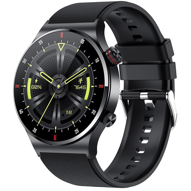 Smartwatch QW33 ECG Bluetooth Call Tali Baja Anti Air