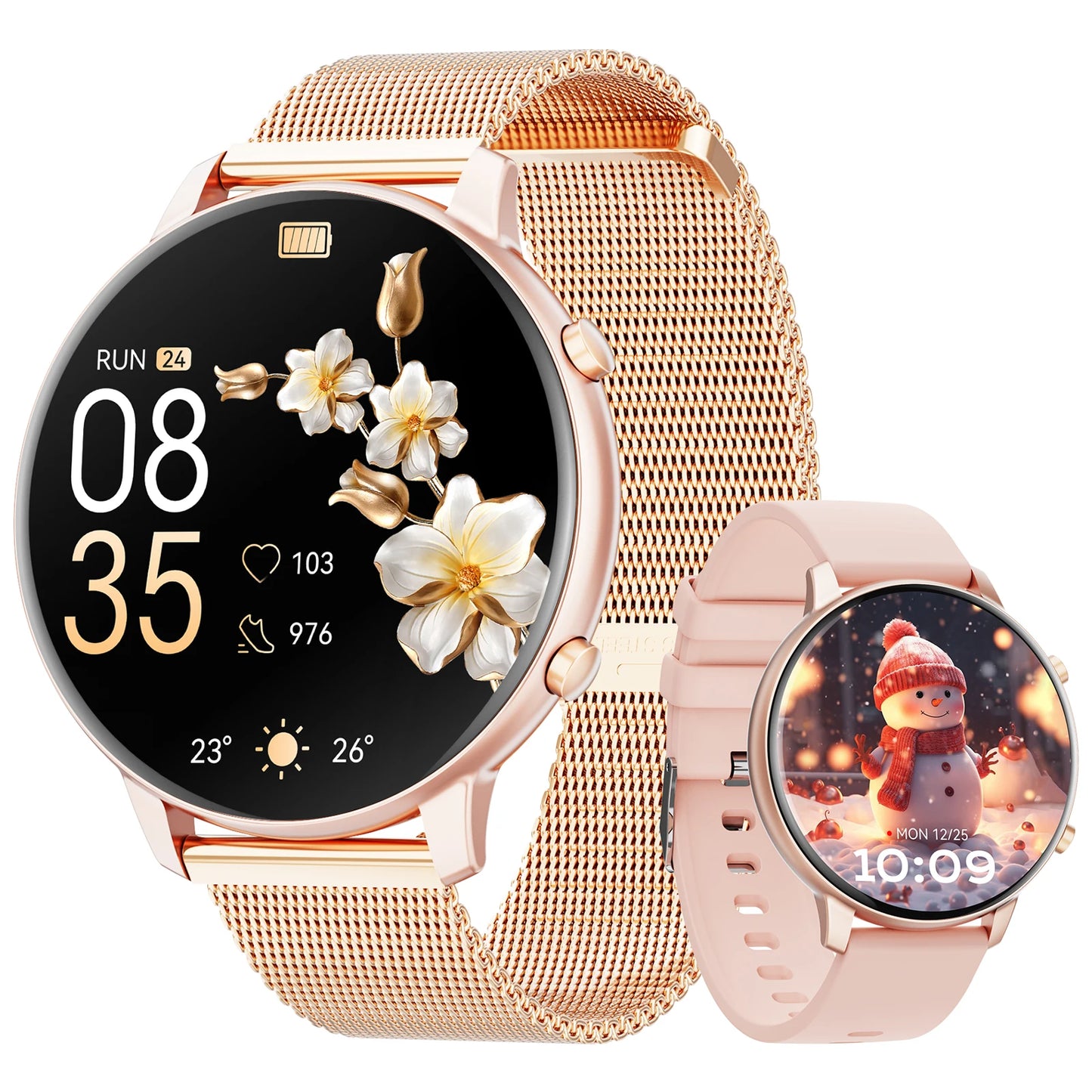 Smartwatch Karchilor 2025: Panggilan Bluetooth & Pemantauan Kesehatan