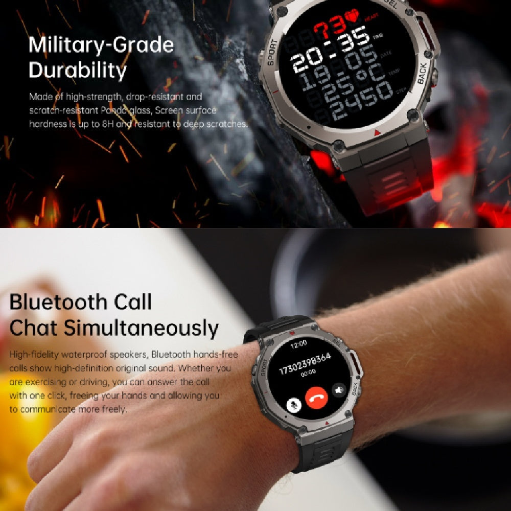 Detail bahan smartwatch zinc alloy premium