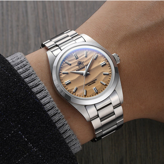 Gambar jam tangan Alexandre Christie rantai