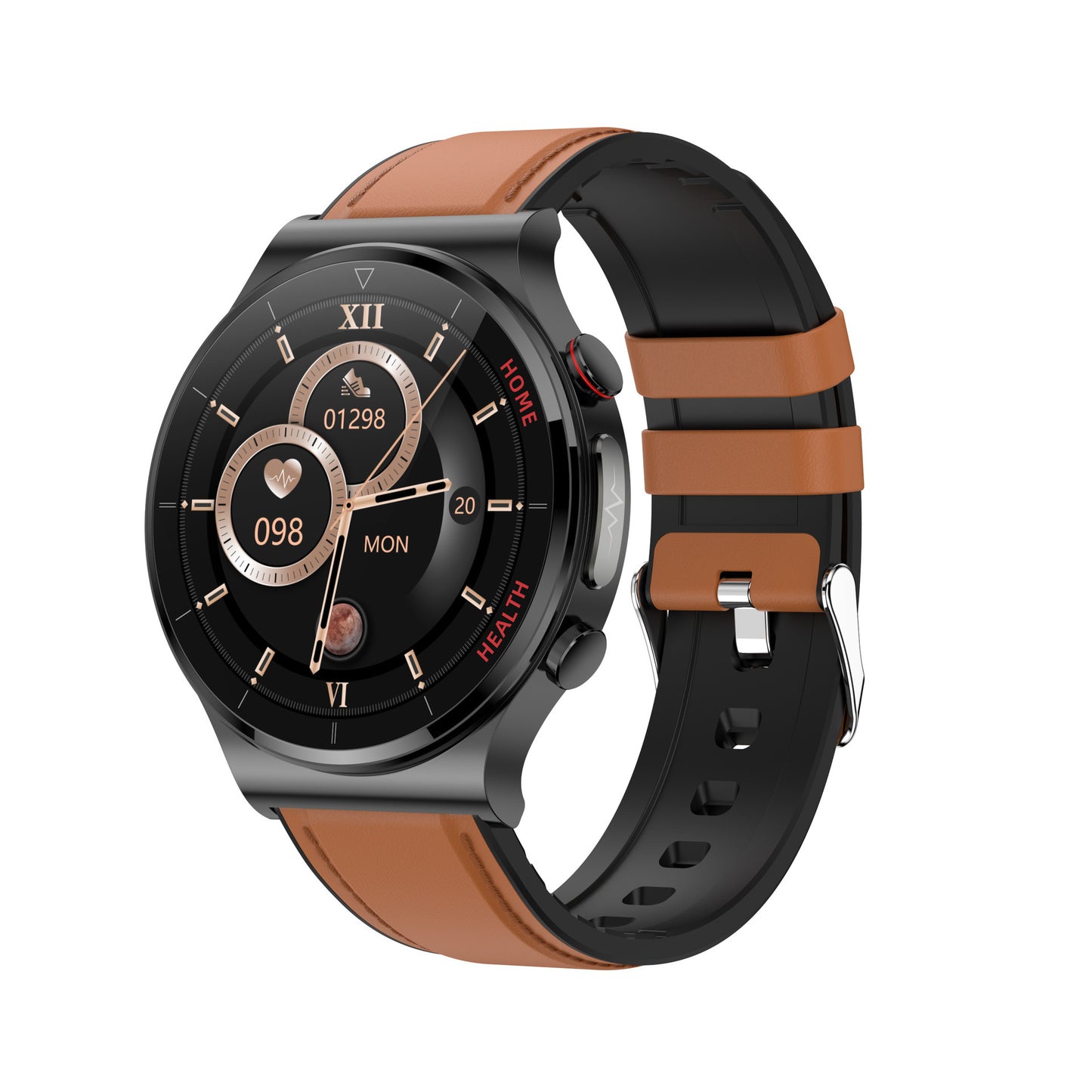 Jam pintar warna merah sporty dan stylish