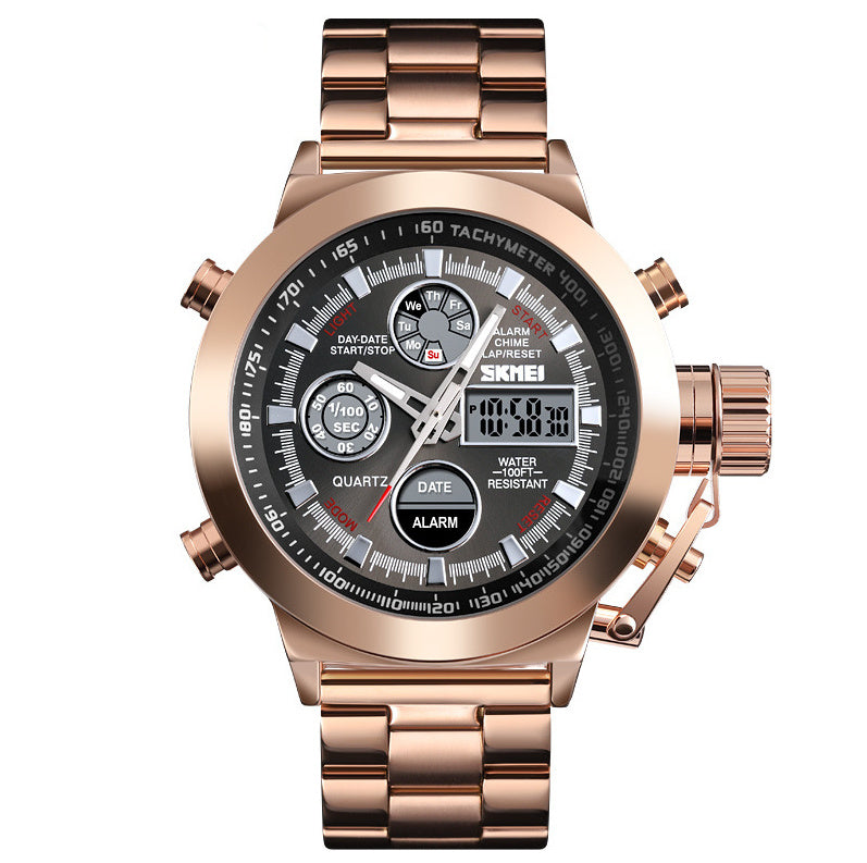 Jam tangan Skmei original dengan tampilan mewah