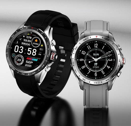 Jam tangan pintar dengan desain ergonomis modern