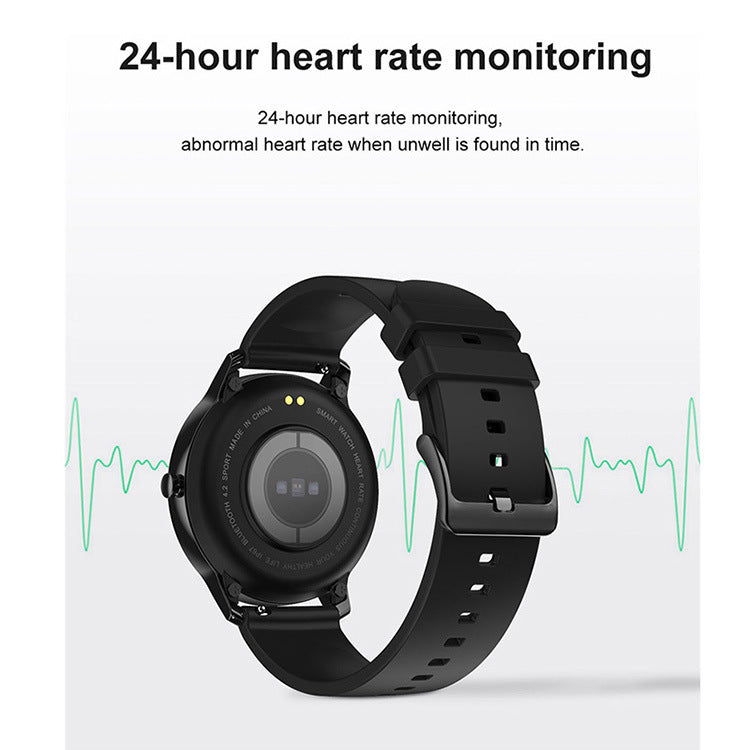 Jam tangan pintar dengan kontrol musik Bluetooth