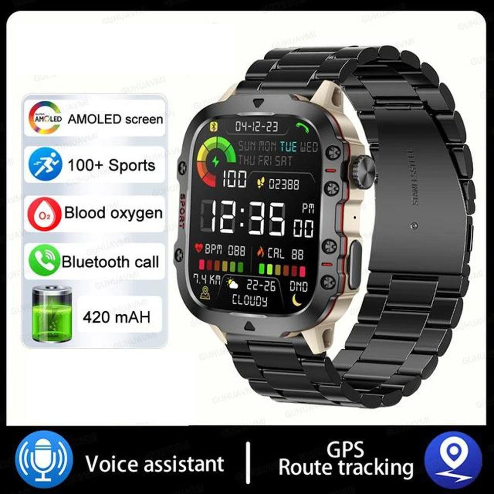 Jam tangan pintar dengan pengingat aktivitas harian