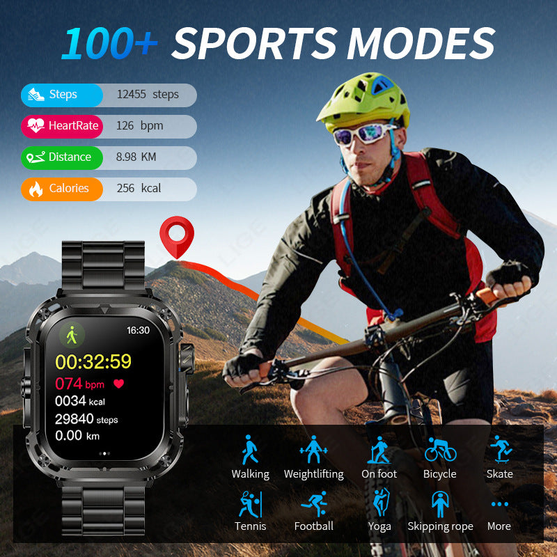 Smartwatch Layar Besar Multifungsi Pemantau Kesehatan Outdoor Terbaik 2025