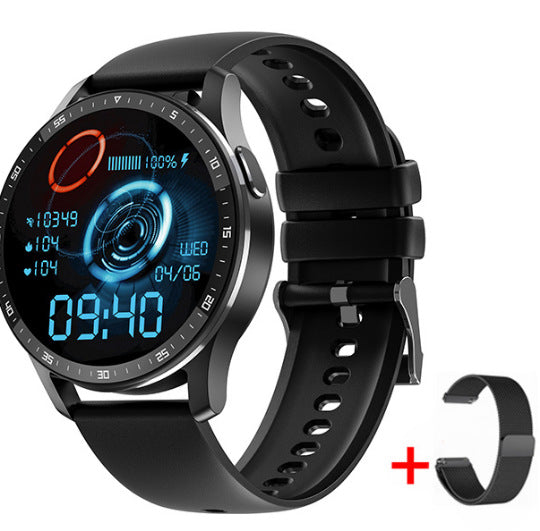 TWS Smartwatch 2-in-1 – Jam Tangan Pintar + Headset Bluetooth | Layar AMOLED | Fitur Lengkap