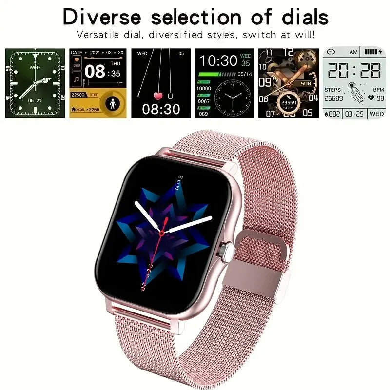 LIGE Smartwatch Unisex – Jam Tangan Digital Bluetooth Panggilan, Fitness & Kesehatan | JamPintar.com