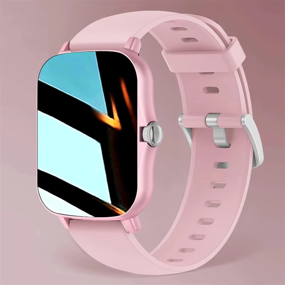 Smartwatch LAXASFIT Bluetooth Call, Fitness & Musik Stylish