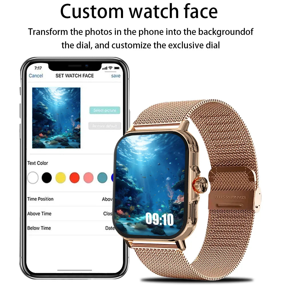 Laxasfit Smartwatch: Fitur Kesehatan Lengkap & Stylish