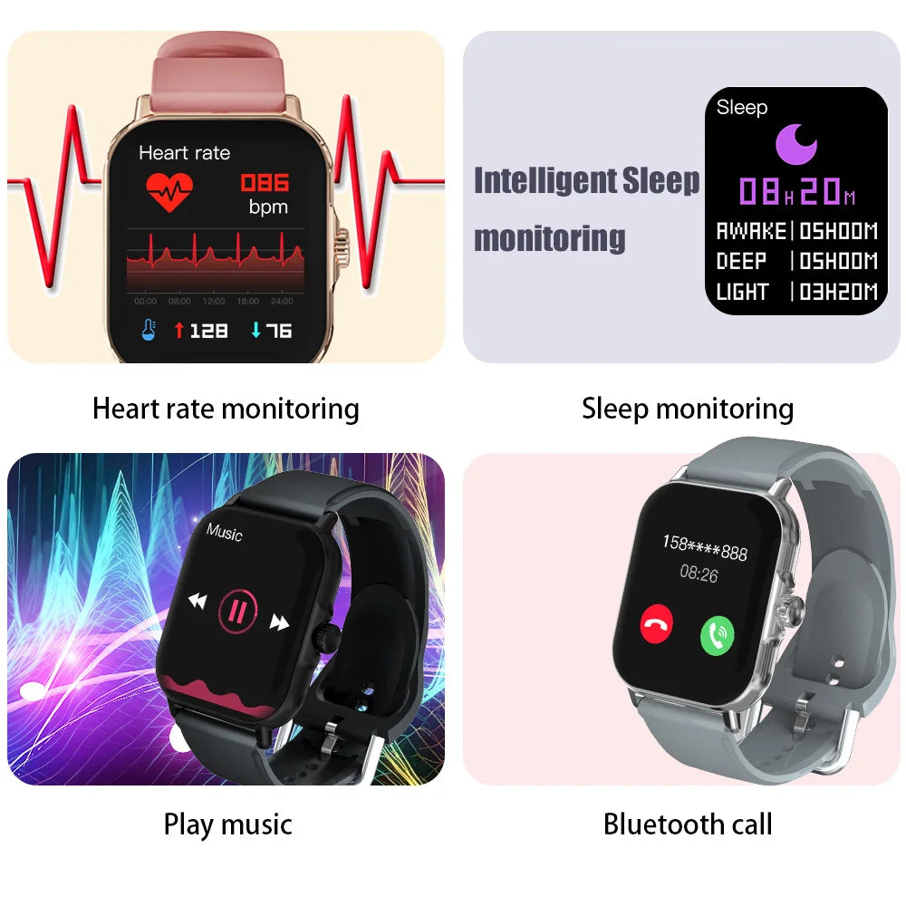 Laxasfit Smartwatch: Fitur Kesehatan Lengkap & Stylish