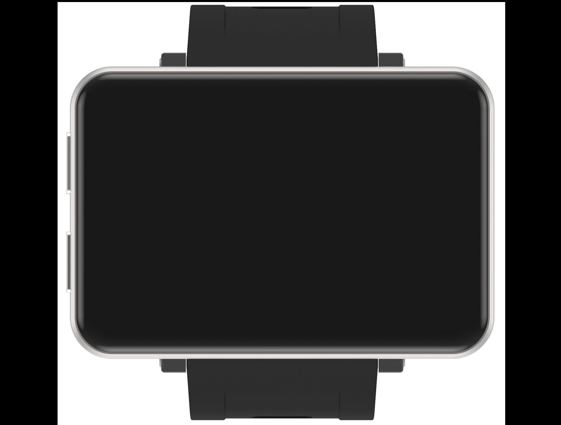 Smartwatch 9 Pro tampak depan menyala