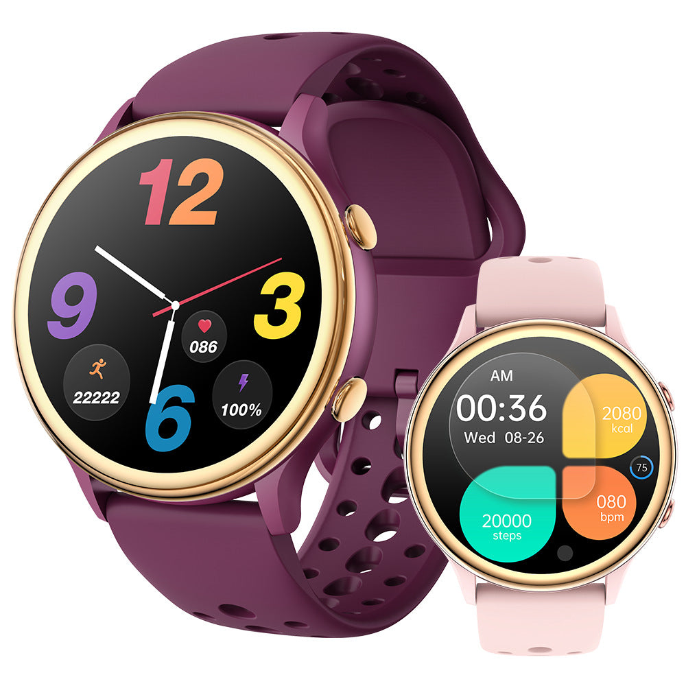 Smartwatch dengan Panggilan Bluetooth dan pelacak langkah akurat
