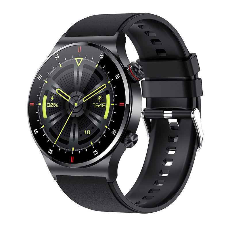 Smartwatch dengan koneksi cerdas dan pelacakan kebugaran