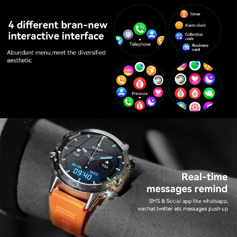Smartwatch fashion dengan fitur komunikasi praktis