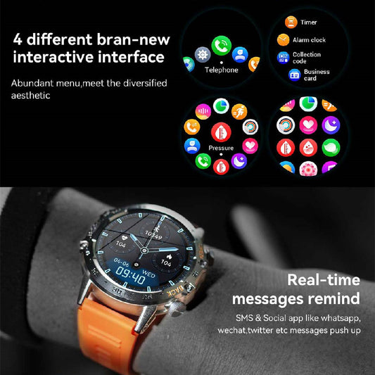 Smartwatch fashion dengan fitur komunikasi praktis