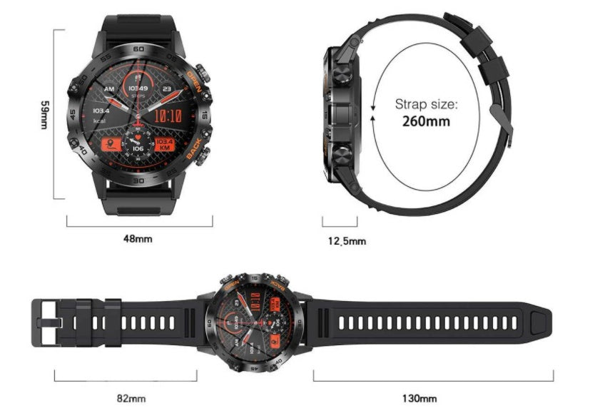 Smartwatch fashion untuk petualangan dan eksplorasi luar ruangan