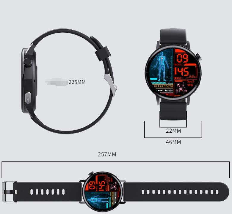 Smartwatch kesehatan multifungsi dengan berbagai mode kesehatan