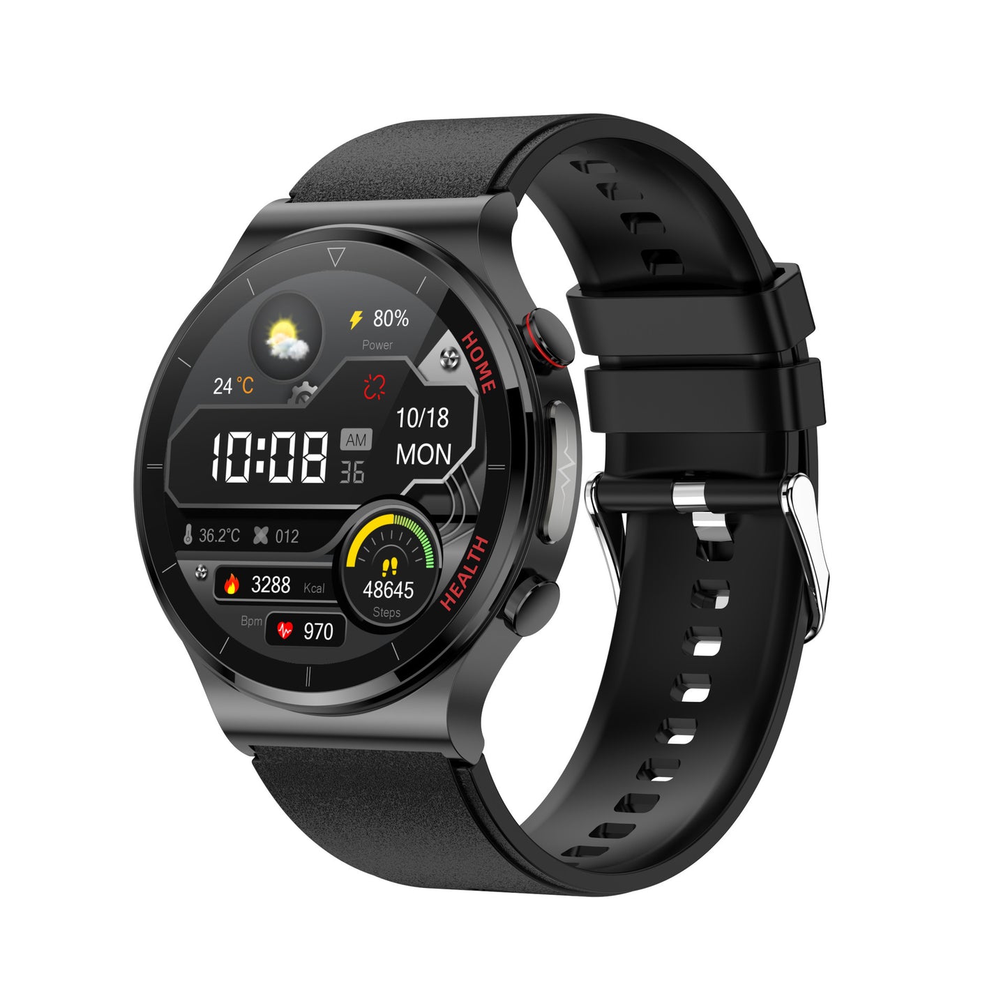 Smartwatch olahraga dengan tracking lengkap
