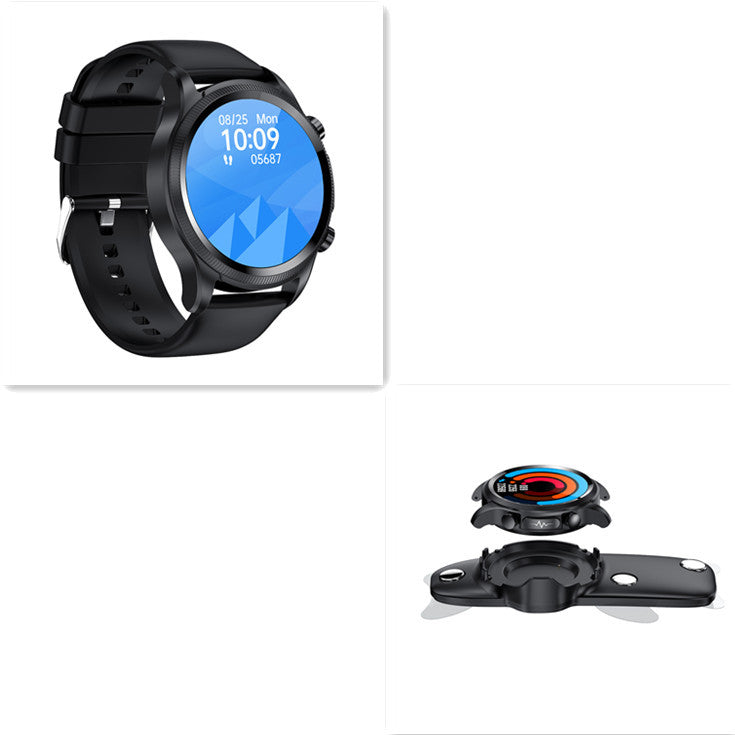Smartwatch stylish warna biru elegan