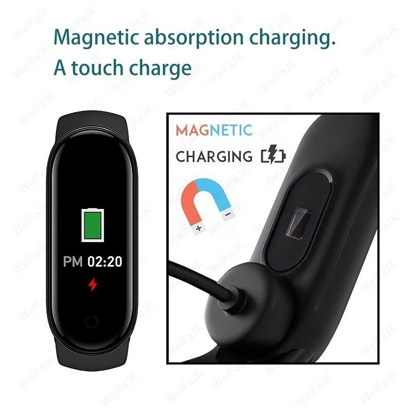 Smartwatch with water resistance and fitness tracking