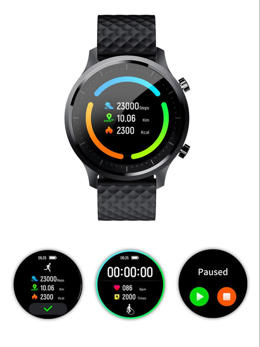 Smartwatch P30 Layar IPS 1.32", Detak Jantung, iOS Ready
