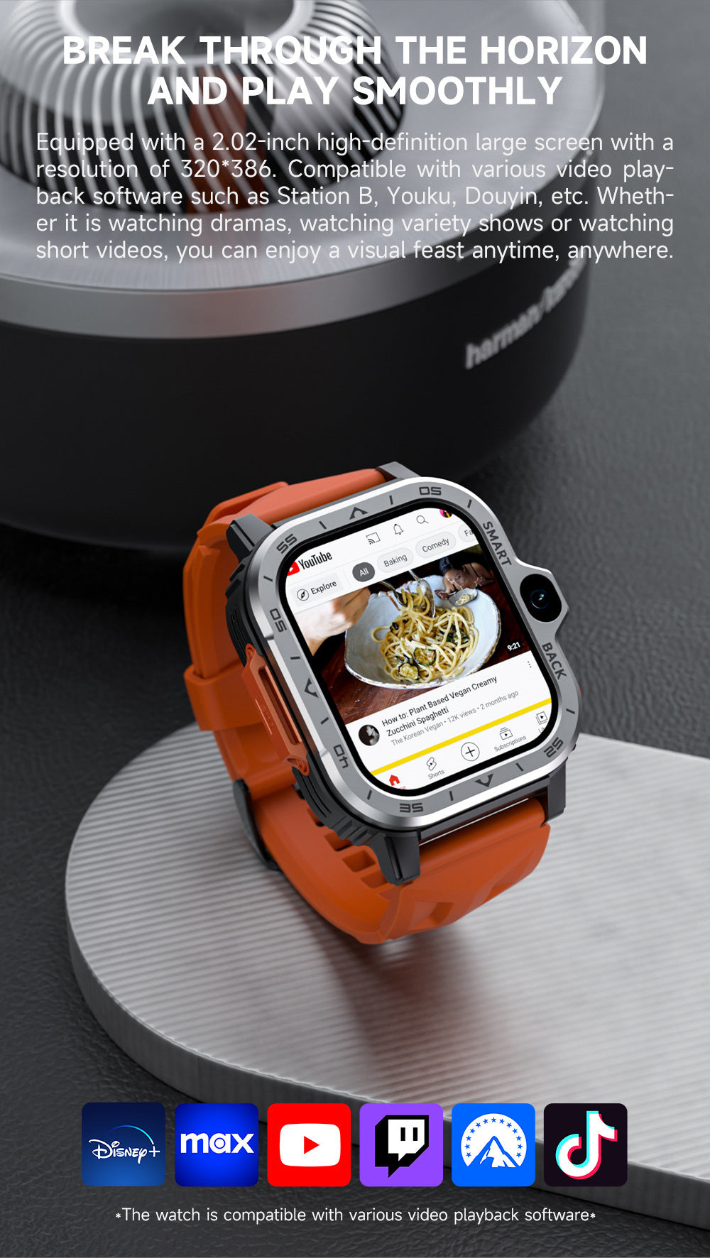 Smartwatch Murah Layar Besar Kamera & Pengukur Detak Jantung