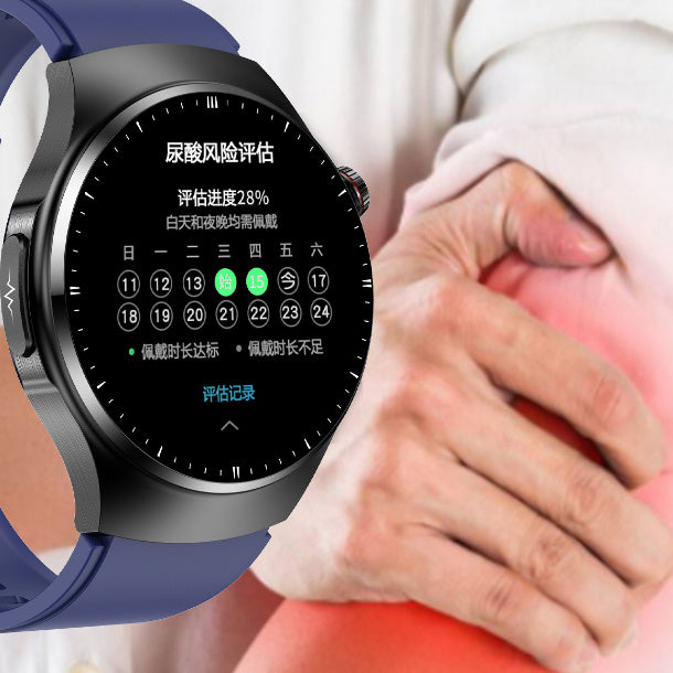Smartwatch TK25 – Bluetooth Call, Cek Gula Darah, Suhu Tubuh & Oksigen | Desain Stylish & Waterproof