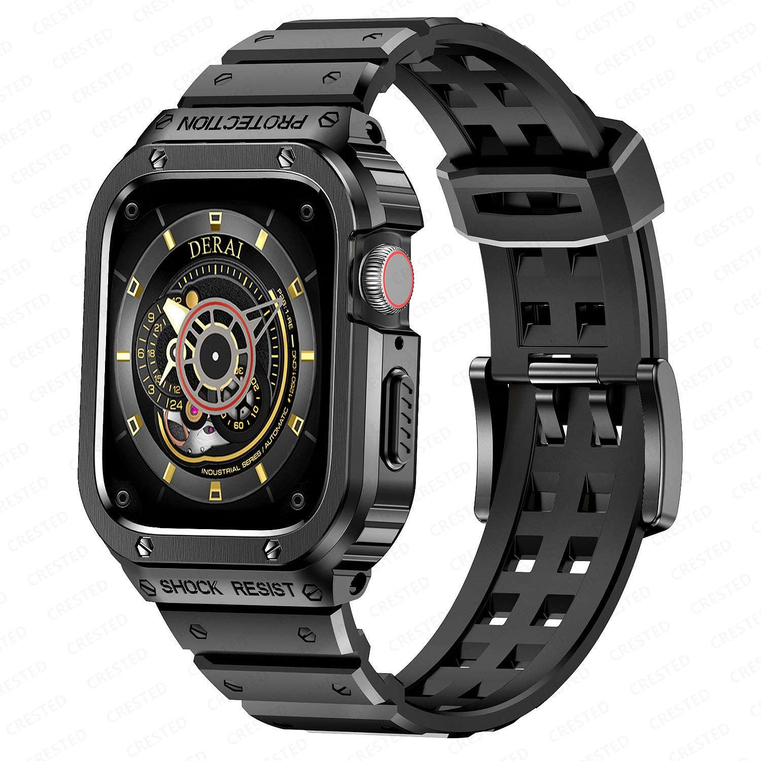 Tali Jam Tangan Premium – Strap Logam dan Silikon untuk Smartwatch Ukuran 44mm & 45mm