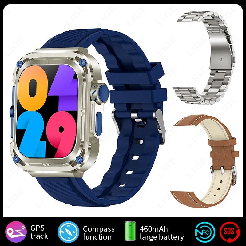Smartwatch Layar Besar Multifungsi Pemantau Kesehatan Outdoor Terbaik 2025