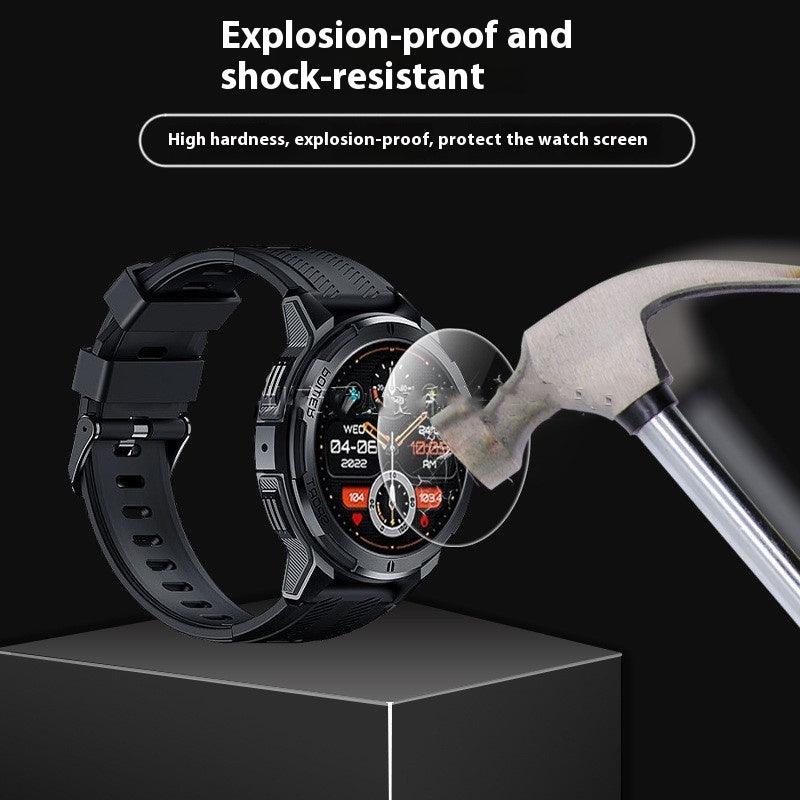 Smartwatch Pelindung Layar Ouqi BT10 Anti Gores Kaca Tempered