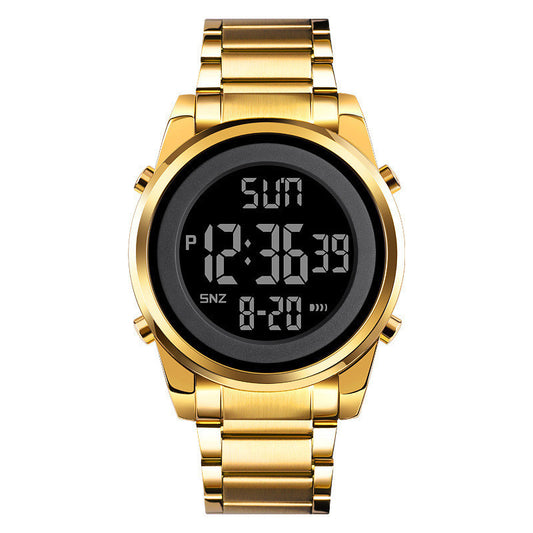 jam tangan Skmei pria warna rose gold stylish