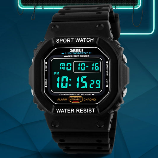 jam tangan skmei sporty untuk pria