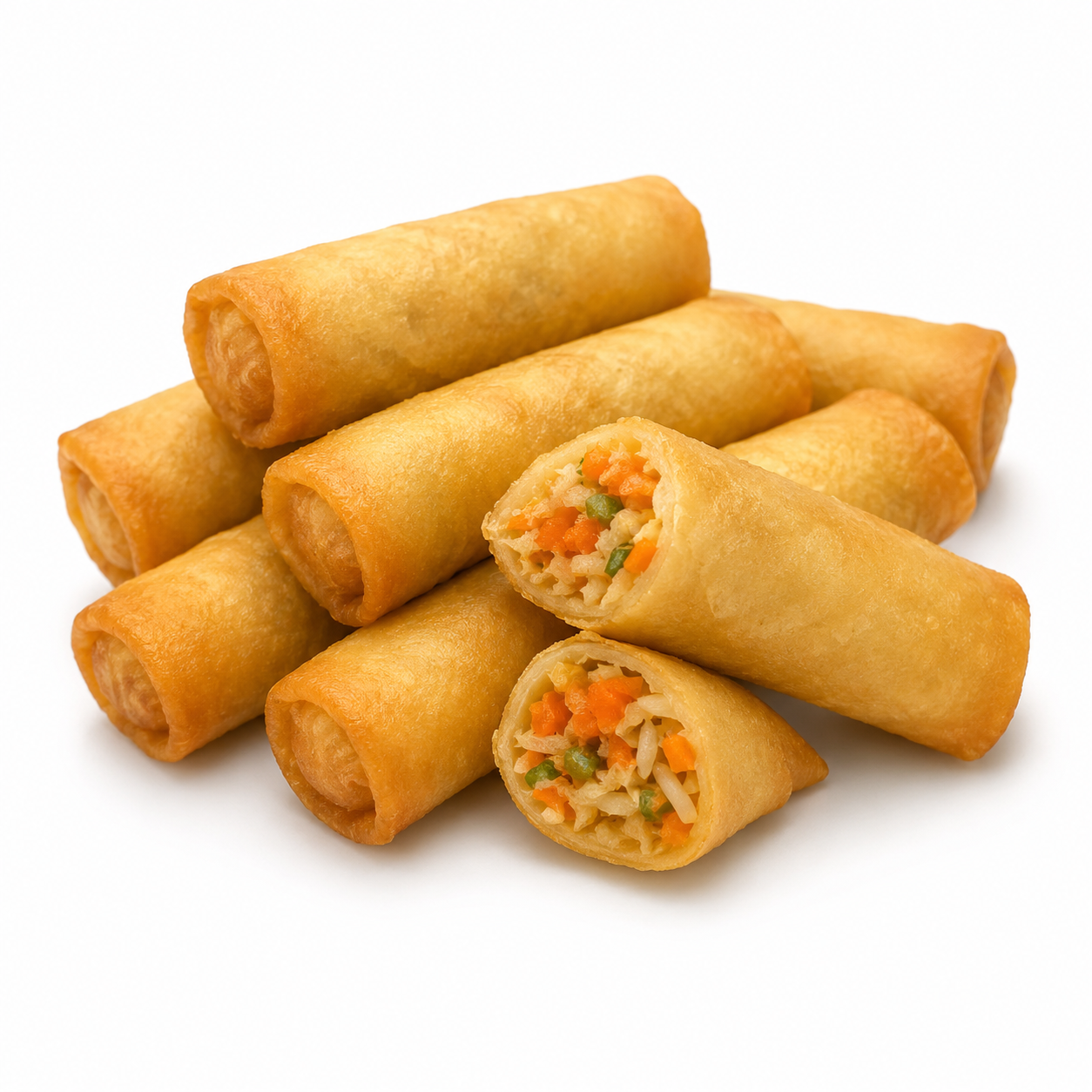 Lumpia dan jajanan takjil frozen premium siap goreng untuk berbuka puasa